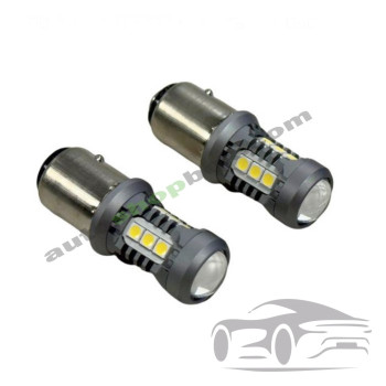 Диодни крушки P21/5W с две светлини 12V 2БР/К-Т