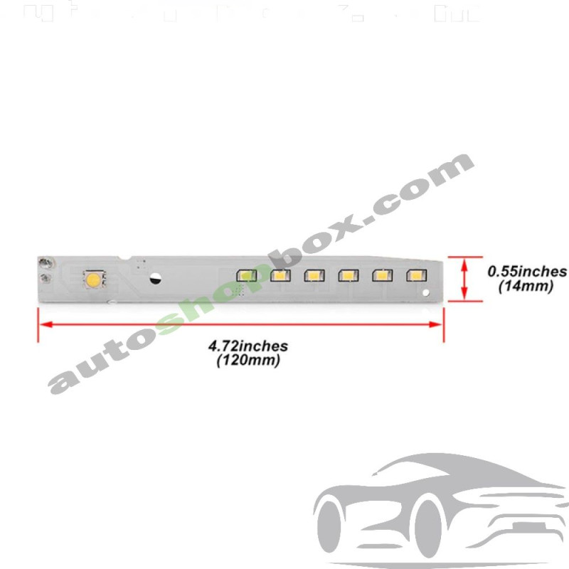 LED крушки за ангелски очи (Angel Eyes) за BMW E60, E61, E64 (2007–2010), CANBUS - комплект 2 бр.