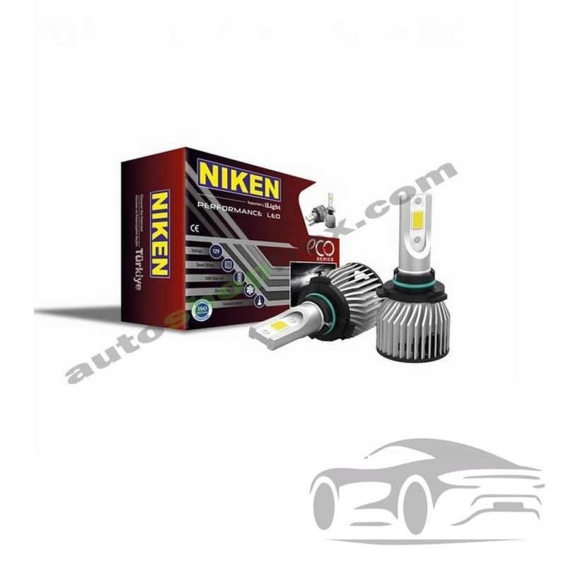 Диодни крушки NIKEN 9006 ЕКО - 2бр/к-т