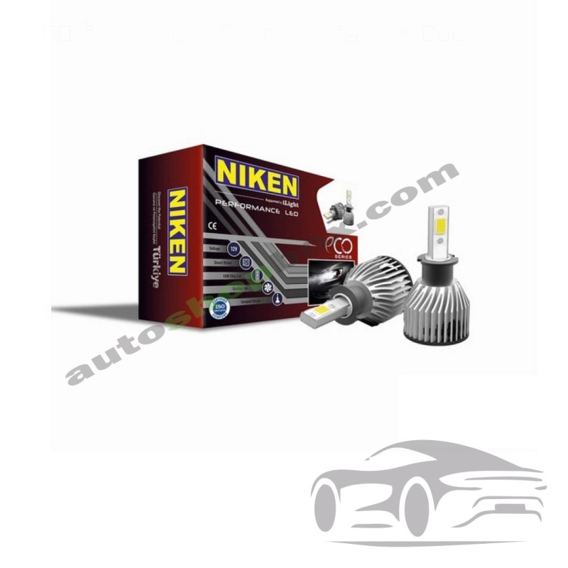 Диодни крушки NIKEN H3 ЕКО - 2бр/к-т