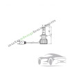 Диодни крушки- фар за дълги светлини H7 OSRAM  NIGHT BREAKER LED GEN 2- 2бр/к-т 