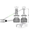 Диодни крушки фар за дълги светлини H7 OSRAM NIGHT BREAKER LED START 12V 16W  1500.0 lm  - 2бр/к-т с одобрение за обществени пътища