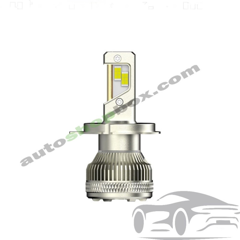 LED диодни крушки за кола Motohama (Мотохама) X16 – H4, 12V, 120W, 6000K (Бяла светлина)