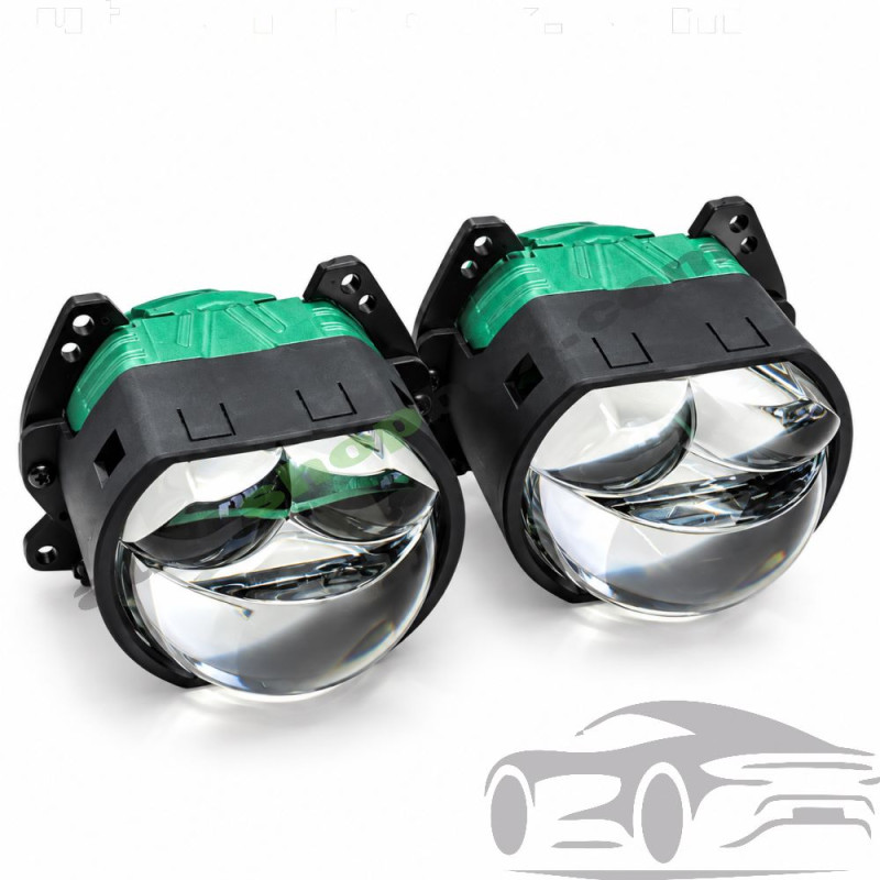 Bi-LED прожекторни лупи за фарове ZDG4, 80W, ZD Auto Light – комплект 2 бр.