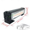 Комплект компактни COB LED сигнални лампи МАЯК (2 бр.) - 12V/24V, за предно стъкло/табло
