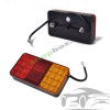 Комплект диодни LED стопове 12V с 24 диода и 4 функции (147x79 мм) - 2 бр.