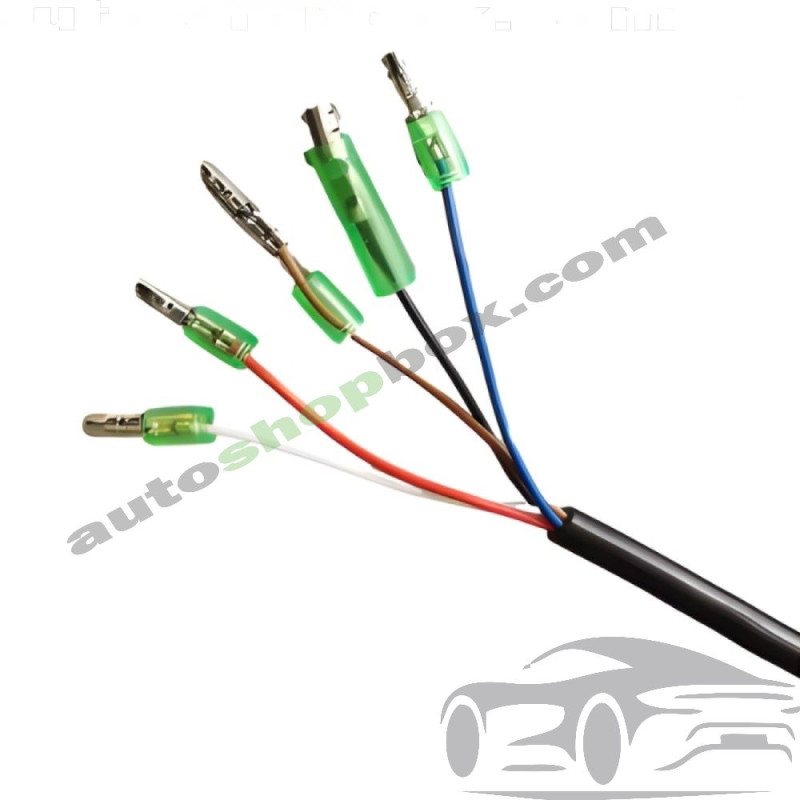 Комплект компактни LED стопове за ремарке и бус 22см (12V) - 2 броя