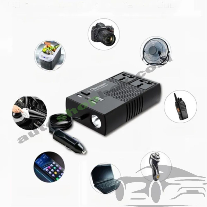 Преобразувател на напрежение от 12V/24V на 220V 