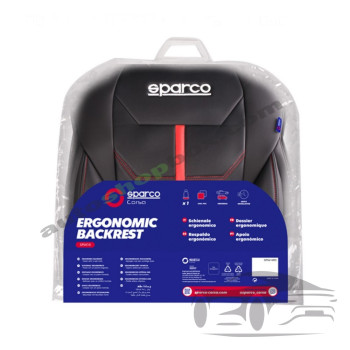 Подложка за седалка Sparco SPS414RD С Червено