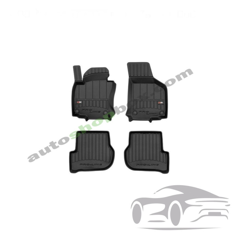 3D Оригинални гумени стелки FROGUM VW GOLF V, JETTA III 10.03-10.10, Hatchback / Saloon / Station wagon