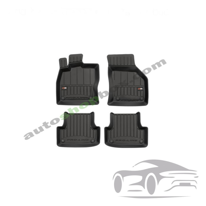 3D Оригинални гумени стелки FROGUM AUDI A3 06.08-10.20, Saloon