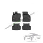 3D Оригинални гумени стелки FROGUM SEAT LEON, LEON SC 08.12-, Facelifting / Hatchback / Station wagon, (3d / 5d / Hybrid / Plug-in)