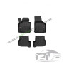 3D Оригинални гумени стелки FROGUM SEAT TOLEDO III; SKODA OCTAVIA II; VW GOLF VI, SCIROCCO III 02.04-11.17, Cabriolet / Hatchback / Station wagon