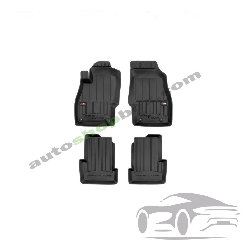 3D Оригинални гумени стелки FROGUM OPEL CORSA D, CORSA E 07.06-, Hatchback