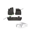 3D Оригинални гумени стелки FROGUM CITROEN BERLINGO, BERLINGO MULTISPACE, BERLINGO/MINIVAN; PEUGEOT PARTNER, PARTNER ORIGIN 07.96-, Minivan