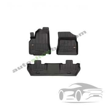 3D Оригинални гумени стелки FROGUM CITROEN BERLINGO, BERLINGO MULTISPACE, BERLINGO/MINIVAN; PEUGEOT PARTNER, PARTNER ORIGIN 07.96-, Minivan