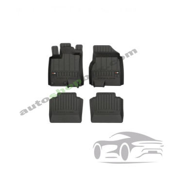 3D Оригинални гумени стелки FROGUM NISSAN QASHQAI I 11.06-04.14, Crossover
