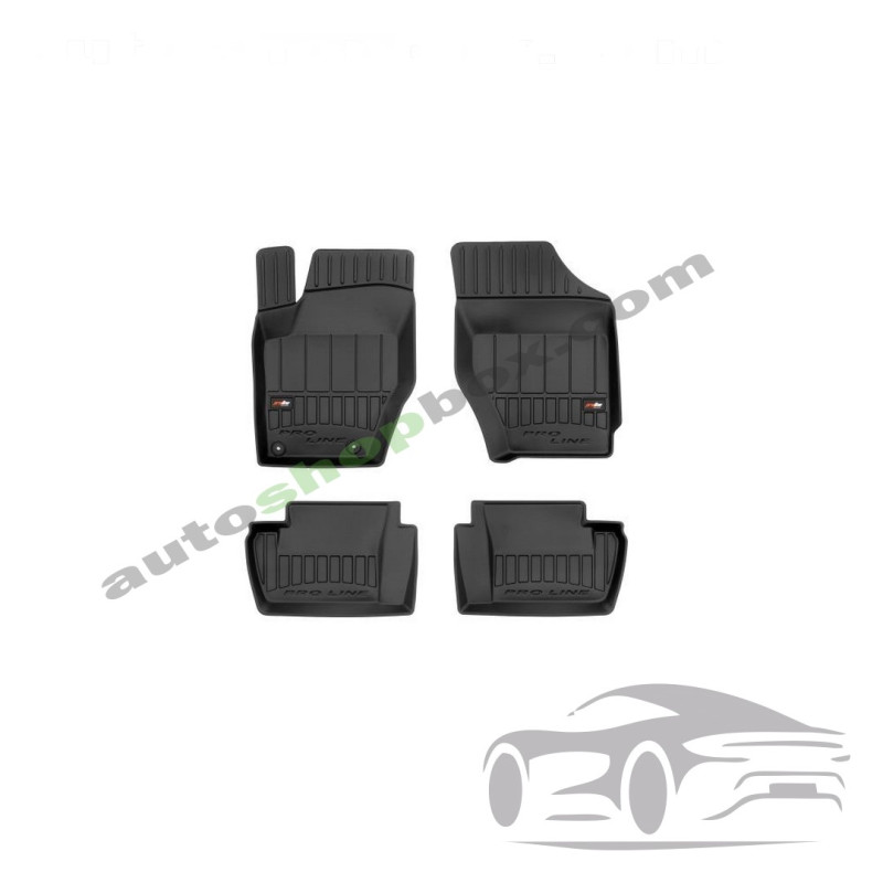 3D Оригинални гумени стелки FROGUM CITROEN C4, C4 I 11.04-07.11, Coupe / Hatchback