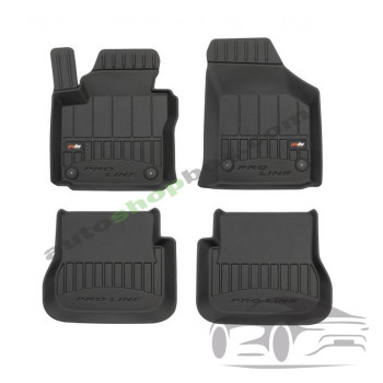 3D Оригинални гумени стелки FROGUM VW CADDY III, CADDY III/MINIVAN 03.04-05.15, Station wagon