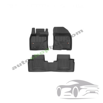 3D Оригинални гумени стелки FROGUM TOYOTA AVENSIS 11.08-10.18, Saloon / Station wagon