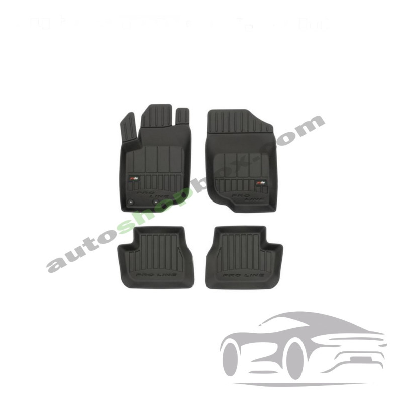 3D Оригинални гумени стелки FROGUM PEUGEOT 207 02.06-12.15, Cabriolet / Hatchback / Station wagon