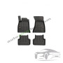 3D Оригинални гумени стелки FROGUM AUDI A4 ALLROAD B9, A4 B9 05.15-, Saloon / Station wagon