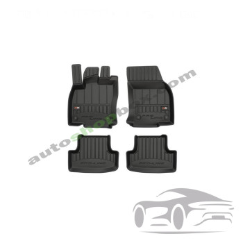 3D Оригинални гумени стелки FROGUM AUDI Q2 06.16-, Crossover, (before lift)