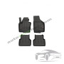 3D Оригинални гумени стелки FROGUM VW TIGUAN, TIGUAN/SUV 09.07-07.20, SUV
