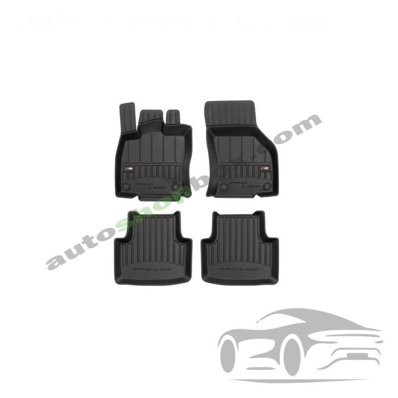 3D Оригинални гумени стелки FROGUM VW PASSAT ALLTRACK B8, PASSAT B8 08.14-03.24