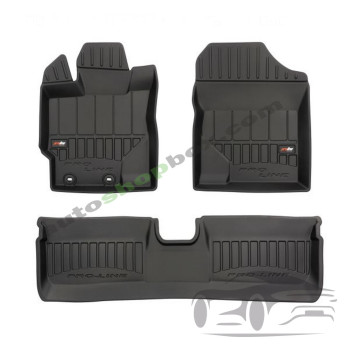 3D Оригинални гумени стелки FROGUM TOYOTA YARIS, YARIS/HATCHBACK 12.10-06.20, Hatchback