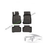 3D Оригинални гумени стелки FROGUM MERCEDES GLC (C253), GLC (X253) 06.15-03.23, SUV