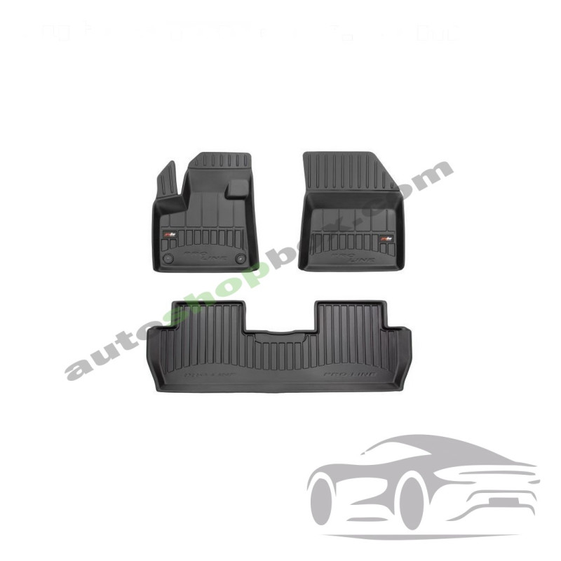 3D Оригинални гумени стелки FROGUM PEUGEOT 5008 II 12.16-, SUV