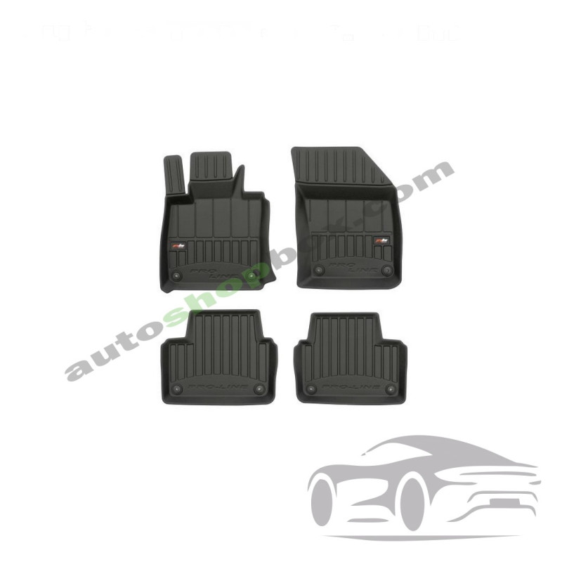 3D Оригинални гумени стелки FROGUM VOLVO V60 II 02.18-, Saloon / Station wagon