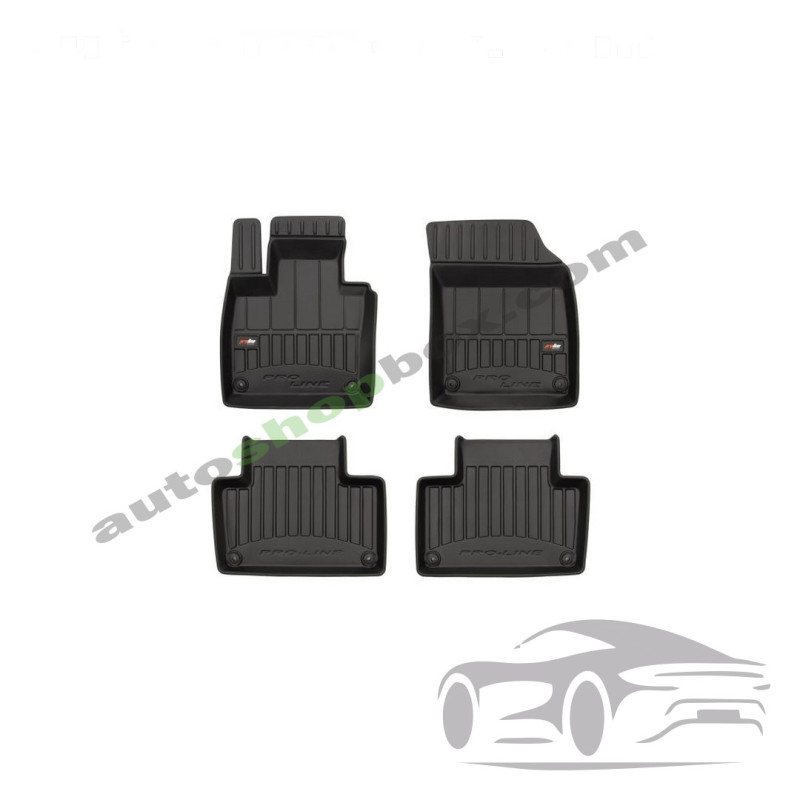 3D Оригинални гумени стелки FROGUM VOLVO XC90 II 09.14-, SUV