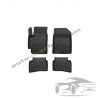 3D Оригинални гумени стелки FROGUM KIA RIO IV, STONIC 01.17-, Hatchback / Saloon, (before lift)