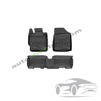 3D Оригинални гумени стелки FROGUM TOYOTA YARIS 08.05-12.14, Hatchback