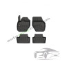 3D Оригинални гумени стелки FROGUM VOLVO XC60 I 05.08-12.17, SUV, version: AWD/4WD / FWD / Hybrid