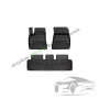 3D Оригинални гумени стелки FROGUM TESLA MODEL 3 01.17-, Hatchback