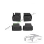 3D Оригинални гумени стелки FROGUM CITROEN C5 II, C5 III 09.04-05.17, Saloon / Station wagon