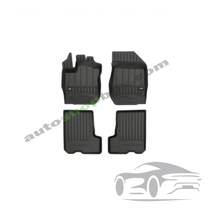 3D Оригинални гумени стелки FROGUM DACIA SANDERO II; RENAULT SANDERO/STEPWAY II 10.12-, Hatchback, version: Standard