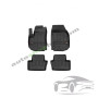 3D Оригинални гумени стелки FROGUM OPEL ZAFIRA B 07.05-04.15, Minivan
