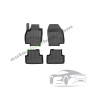 3D Оригинални гумени стелки FROGUM VW T-CROSS 12.18-, SUV