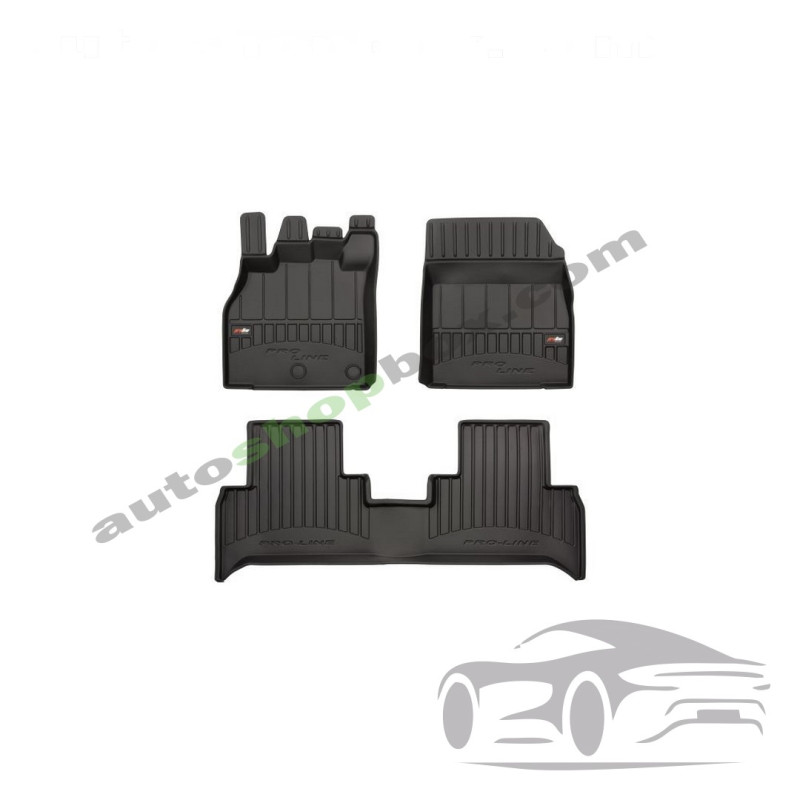 3D Оригинални гумени стелки FROGUM RENAULT GRAND SCENIC III, SCENIC III 12.08-09.16, Minivan