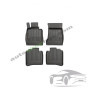 3D Оригинални гумени стелки FROGUM MERCEDES S (W222, V222, X222) 05.13-07.20, Saloon