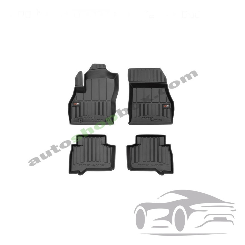 3D Оригинални гумени стелки FROGUM FIAT QUBO 02.08-, Hatchback / Liftback