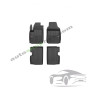 3D Оригинални гумени стелки FROGUM ABARTH 500 / 595 / 695, 500C / 595C / 695C; FIAT 500, 500 C 07.07-, Hatchback