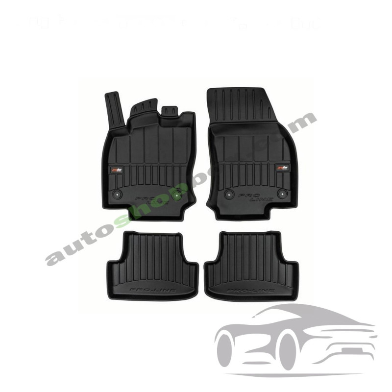 3D Оригинални гумени стелки FROGUM VW T-ROC 07.17-