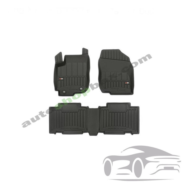 3D Оригинални гумени стелки FROGUM TOYOTA RAV 4 IV 12.12-09.19
