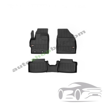 3D Оригинални гумени стелки FROGUM TOYOTA YARIS 02.20-, Hatchback, version: Hybrid, (Hybrid)