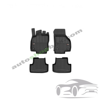 3D Оригинални гумени стелки FROGUM VW GOLF VIII 07.19-, Hatchback, version: AWD/4WD / FWD, (3d / 5d / Hybrid / Plug-in)